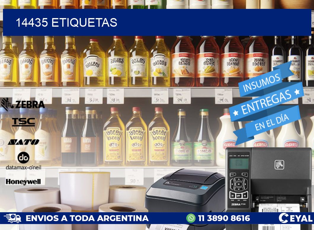 14435 ETIQUETAS