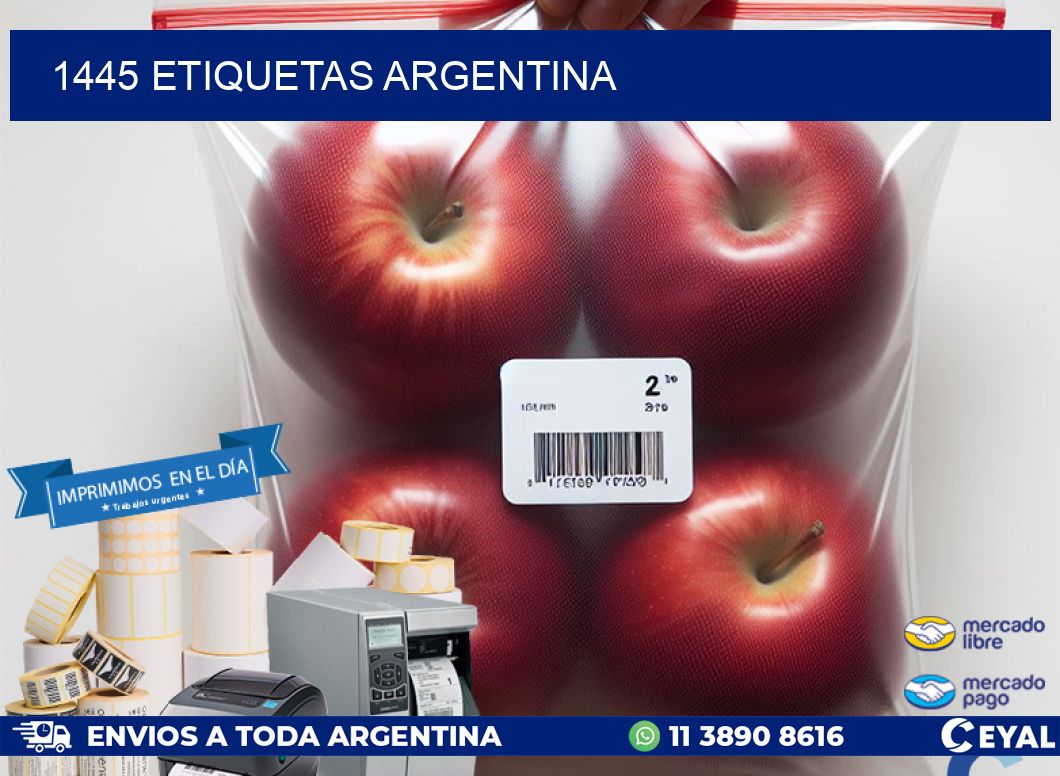 1445 ETIQUETAS ARGENTINA
