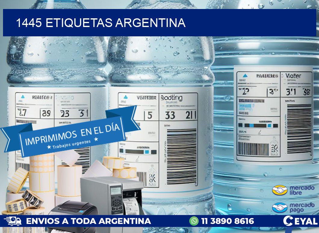 1445 ETIQUETAS ARGENTINA