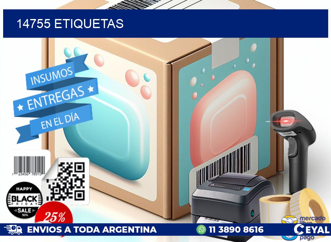 14755 ETIQUETAS