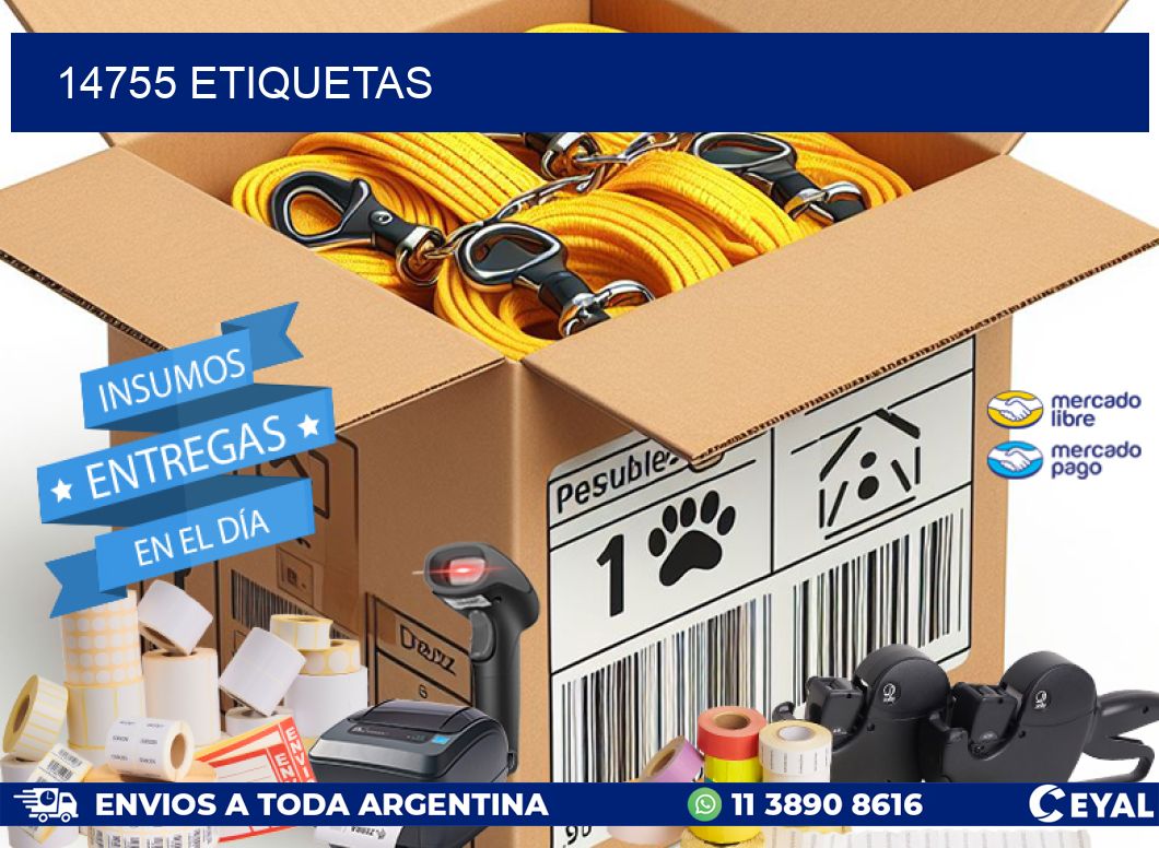 14755 ETIQUETAS