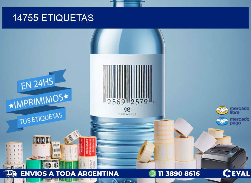 14755 ETIQUETAS