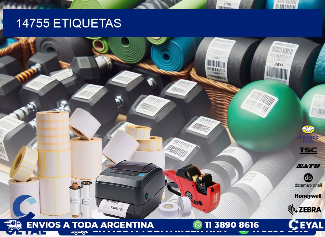 14755 ETIQUETAS