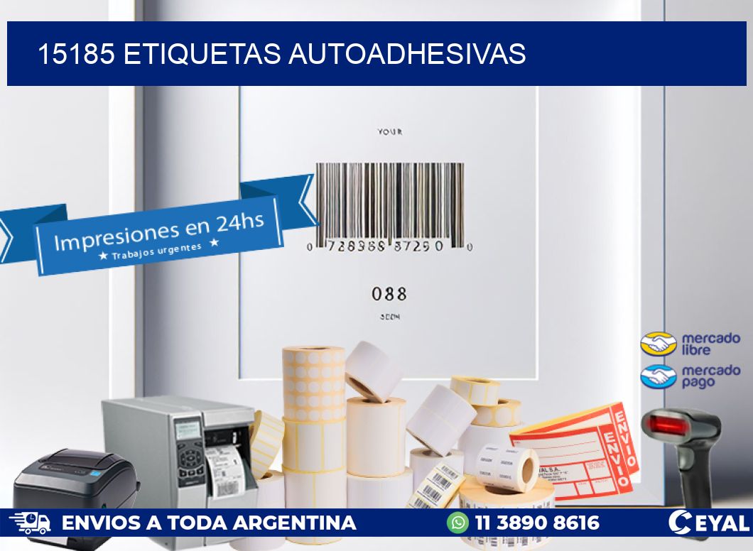 15185 ETIQUETAS AUTOADHESIVAS