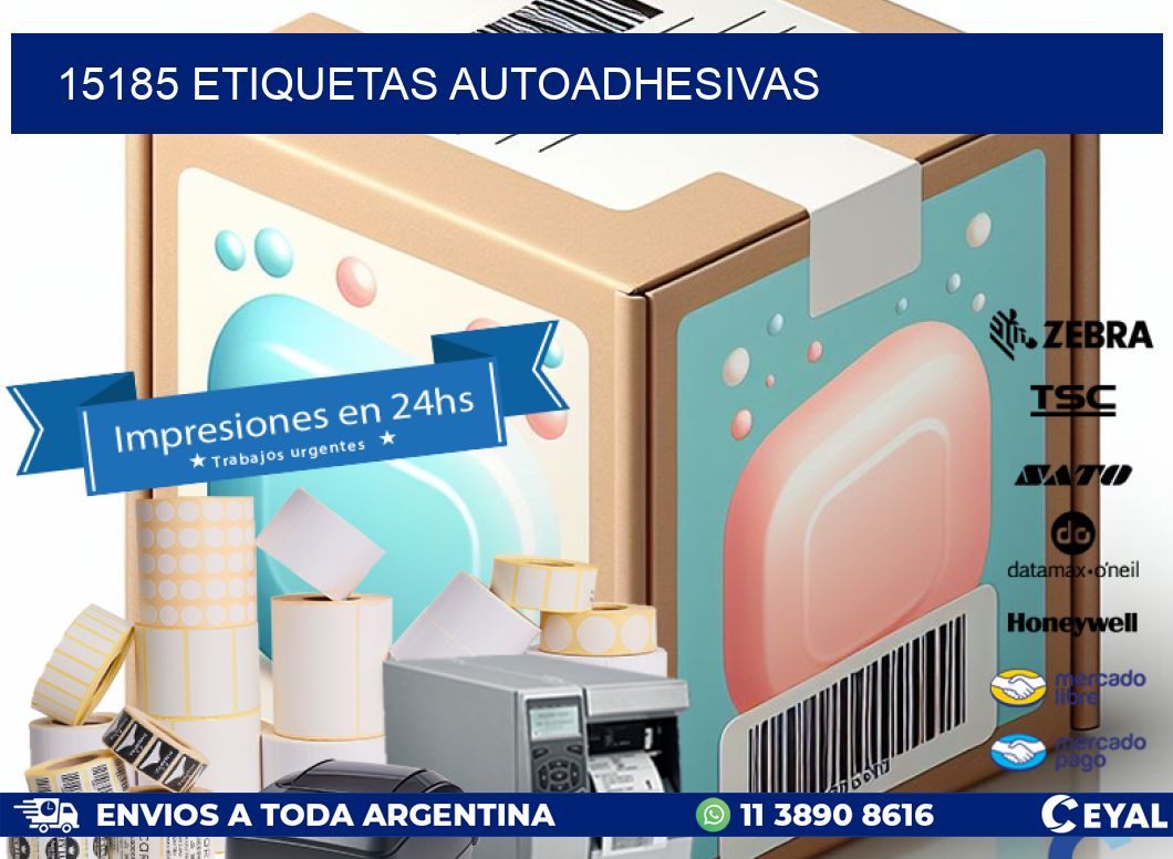 15185 ETIQUETAS AUTOADHESIVAS