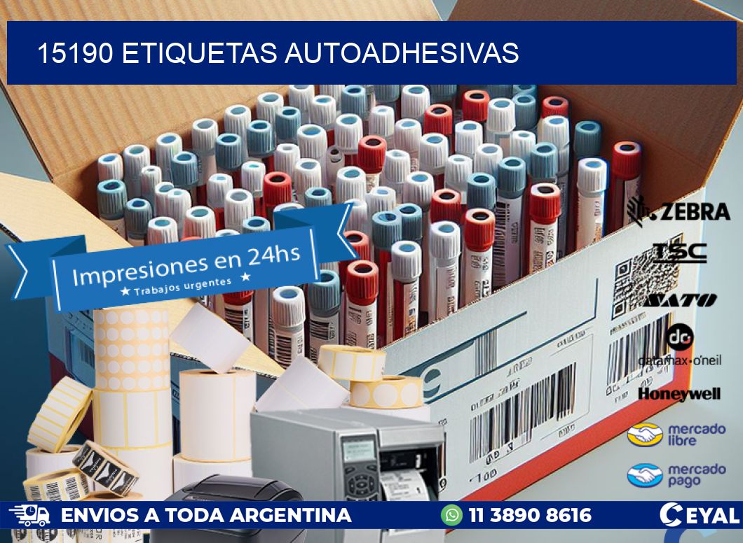 15190 ETIQUETAS AUTOADHESIVAS