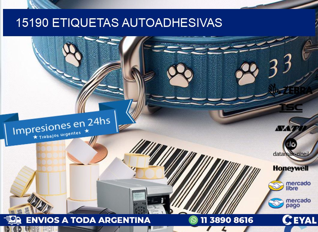 15190 ETIQUETAS AUTOADHESIVAS