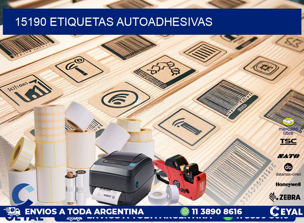 15190 ETIQUETAS AUTOADHESIVAS