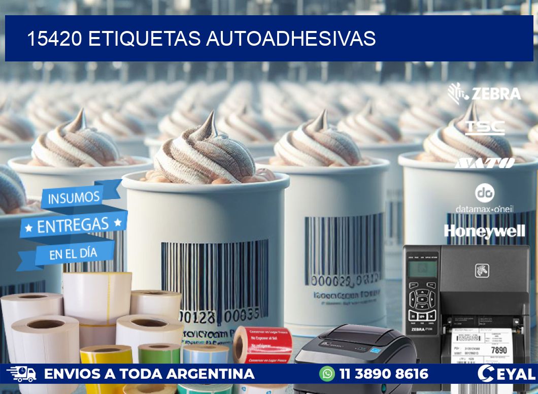 15420 ETIQUETAS AUTOADHESIVAS