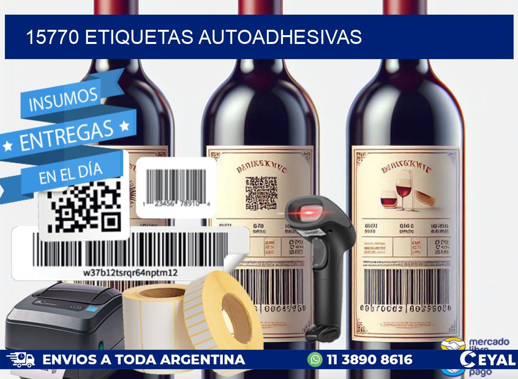 15770 ETIQUETAS AUTOADHESIVAS