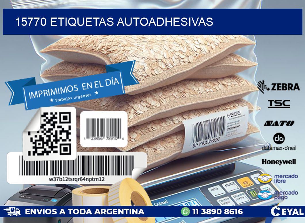 15770 ETIQUETAS AUTOADHESIVAS