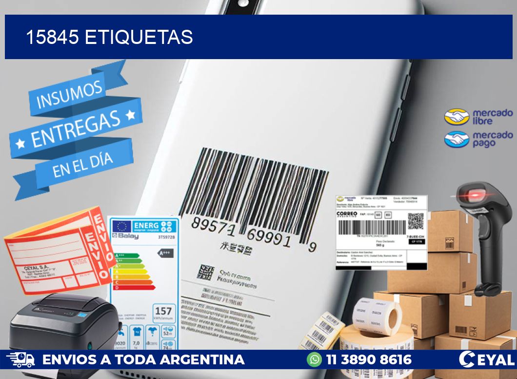 15845 ETIQUETAS