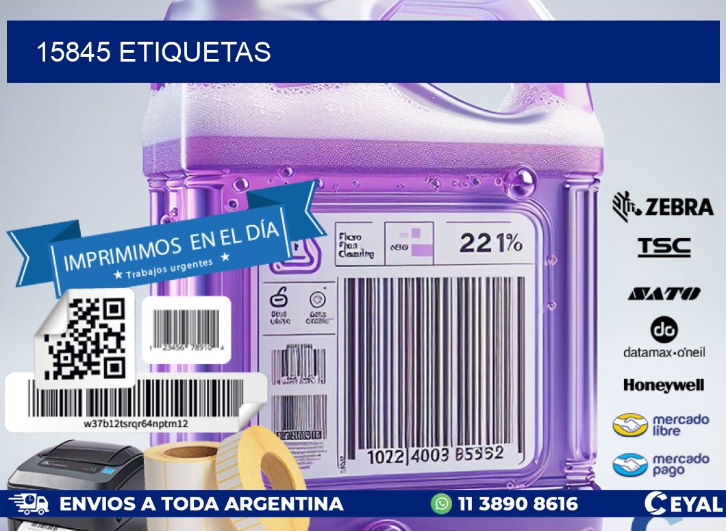 15845 ETIQUETAS