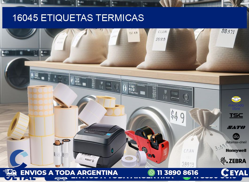 16045 ETIQUETAS TERMICAS