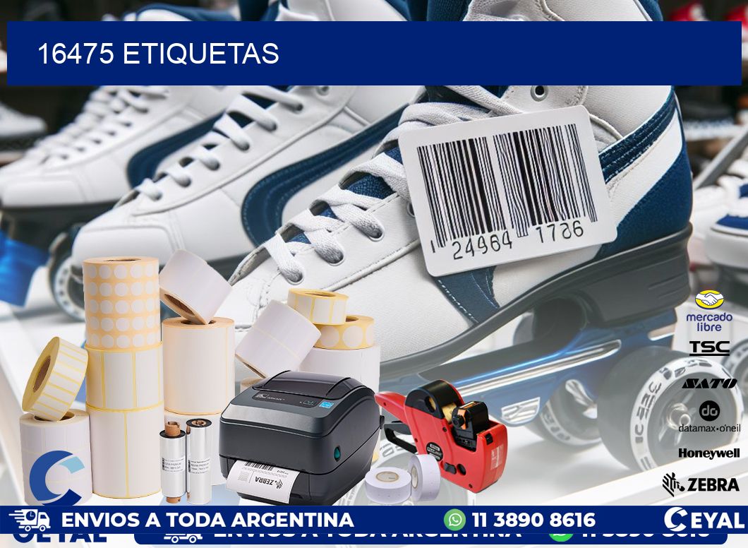 16475 ETIQUETAS