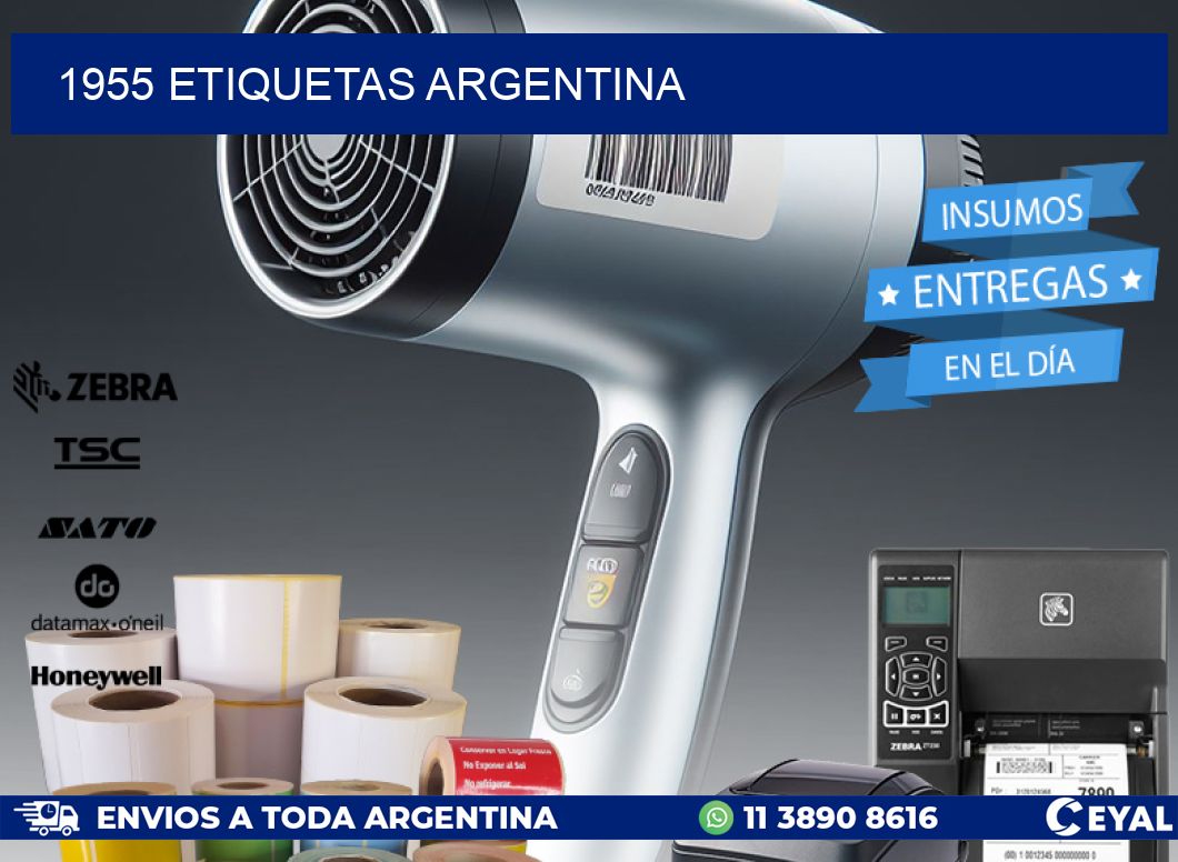 1955 ETIQUETAS ARGENTINA