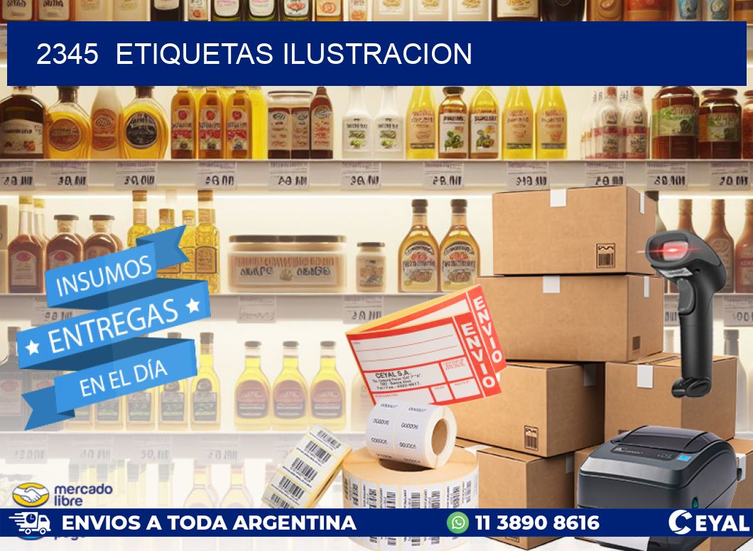 2345  ETIQUETAS ILUSTRACION