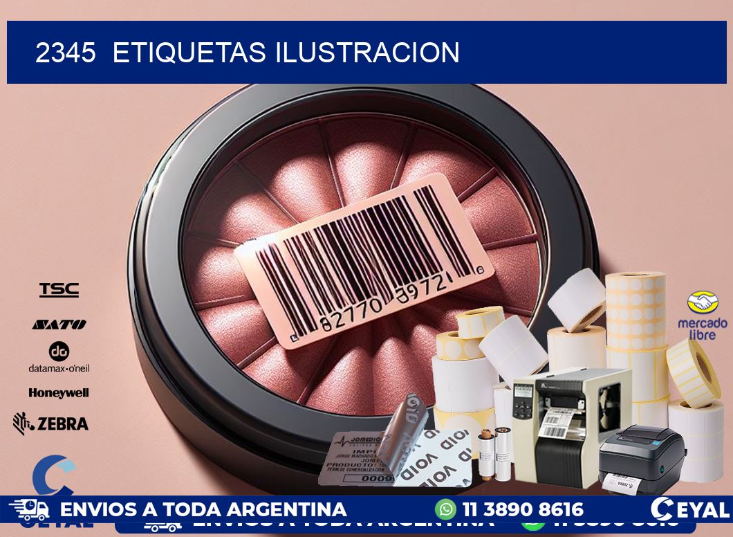 2345  ETIQUETAS ILUSTRACION