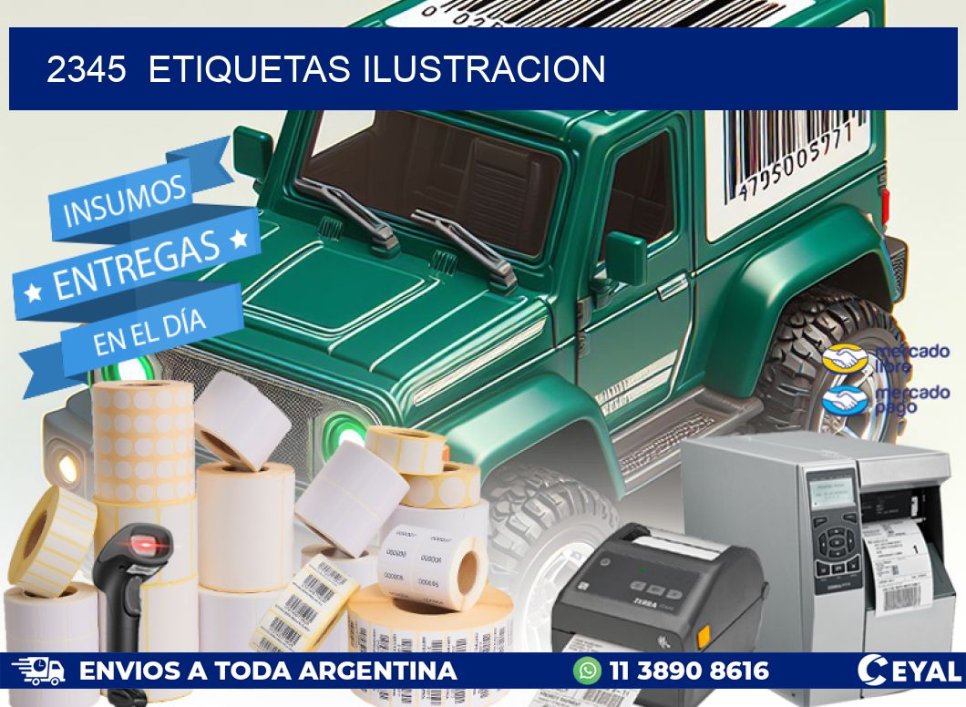 2345  ETIQUETAS ILUSTRACION