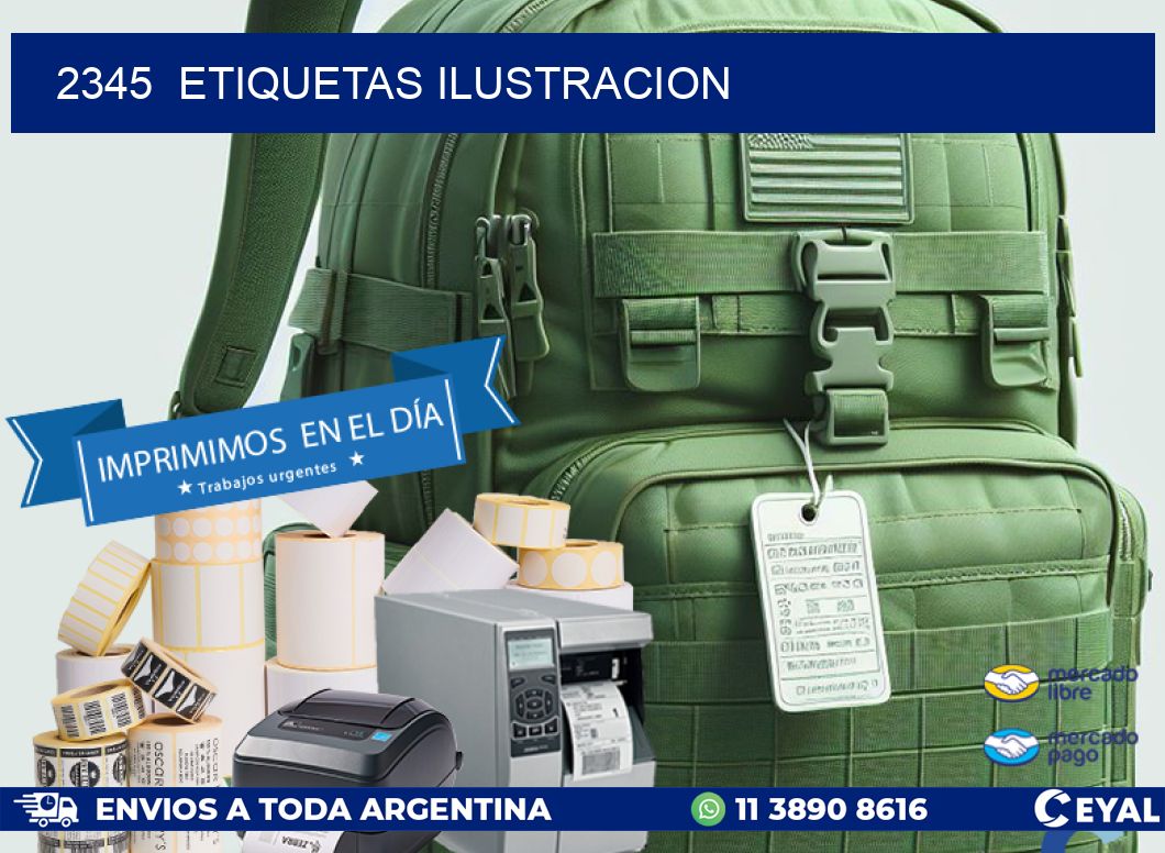 2345  ETIQUETAS ILUSTRACION