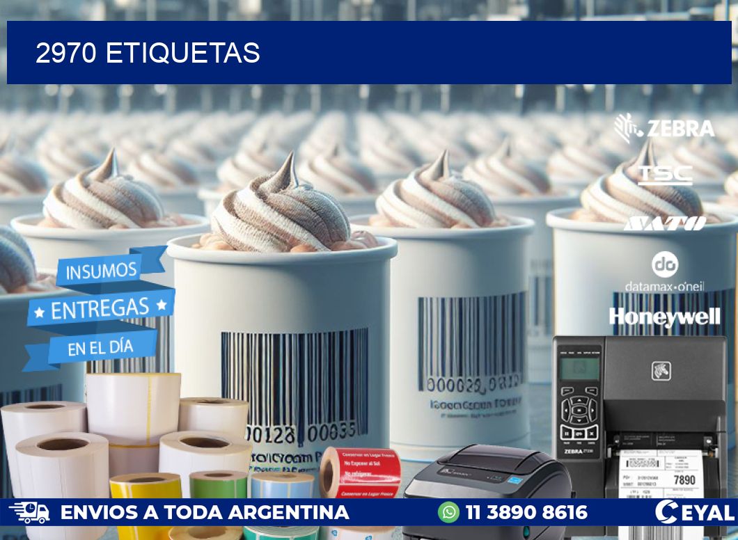 2970 ETIQUETAS