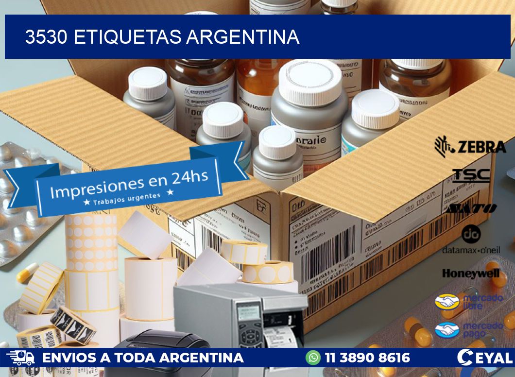 3530 ETIQUETAS ARGENTINA