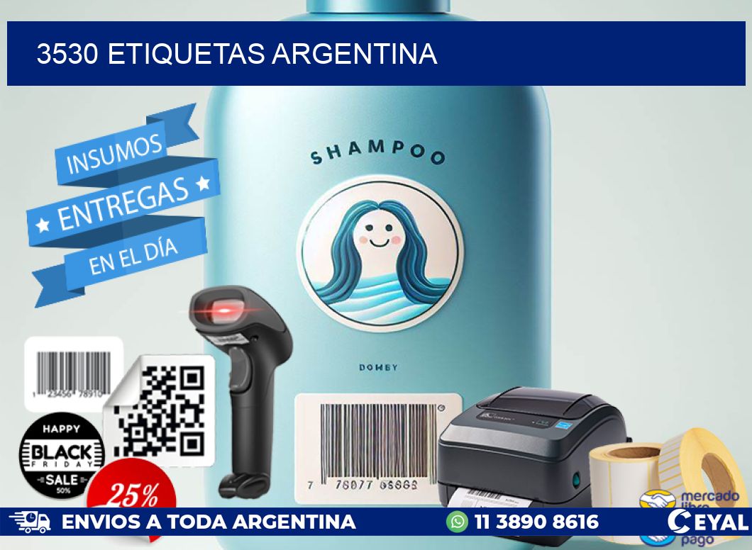 3530 ETIQUETAS ARGENTINA