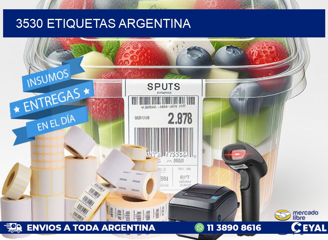 3530 ETIQUETAS ARGENTINA