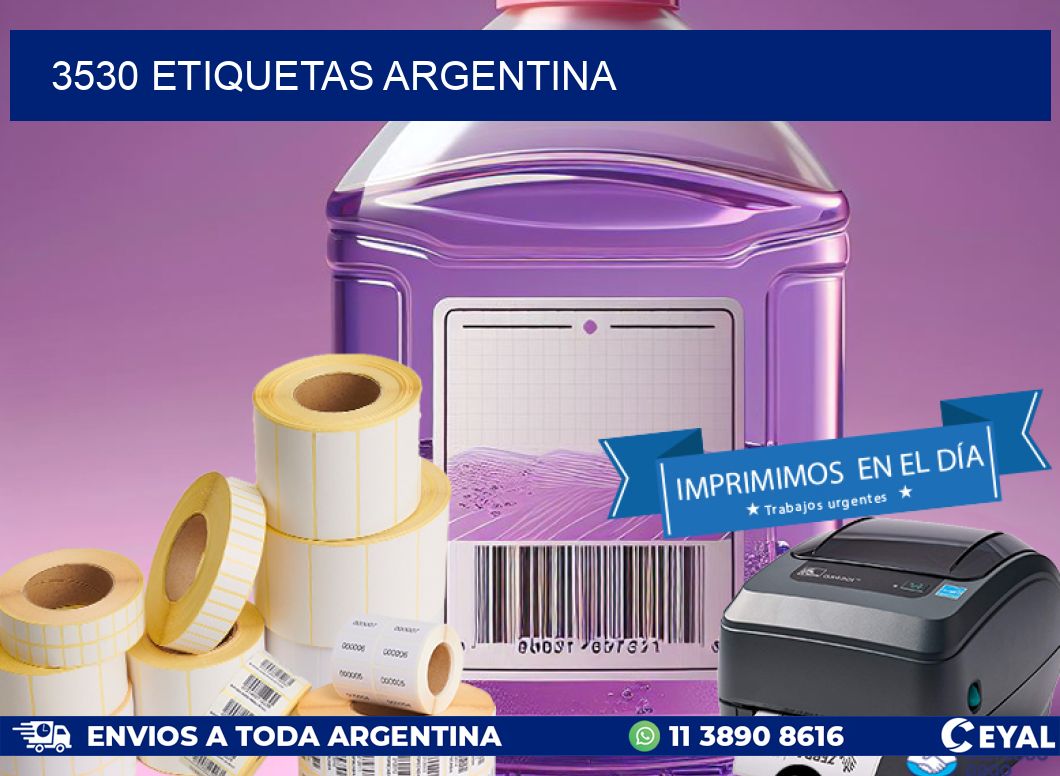 3530 ETIQUETAS ARGENTINA