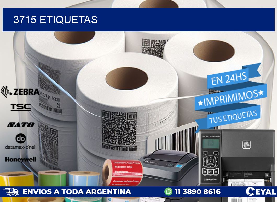 3715 ETIQUETAS