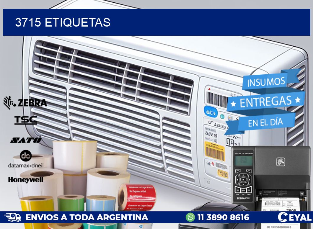 3715 ETIQUETAS
