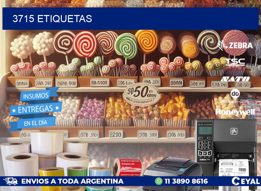 3715 ETIQUETAS