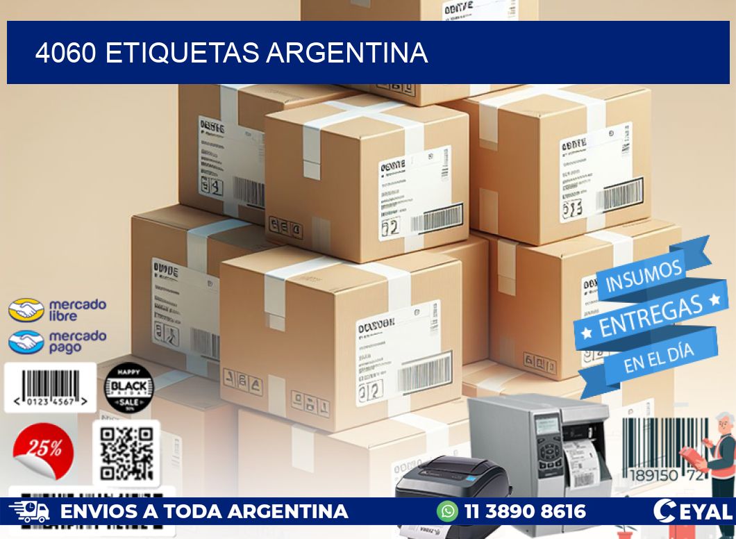 4060 ETIQUETAS ARGENTINA