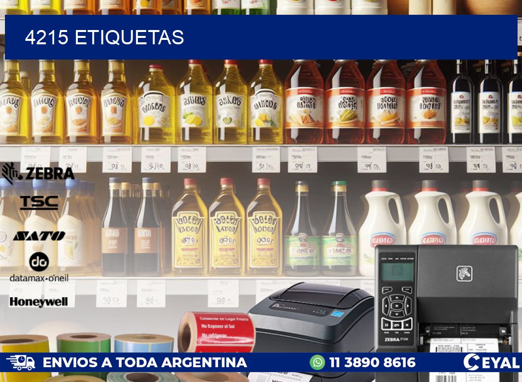 4215 ETIQUETAS