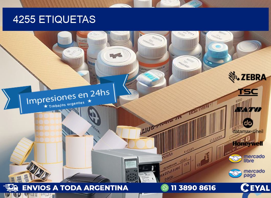4255 ETIQUETAS