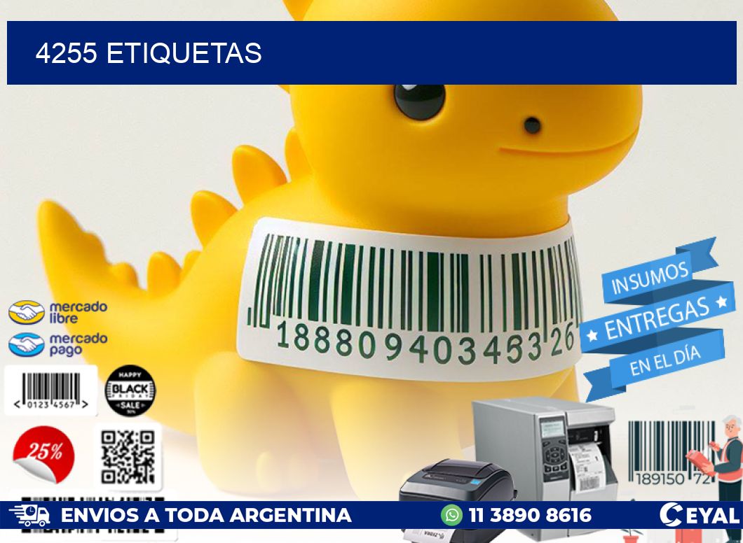 4255 ETIQUETAS