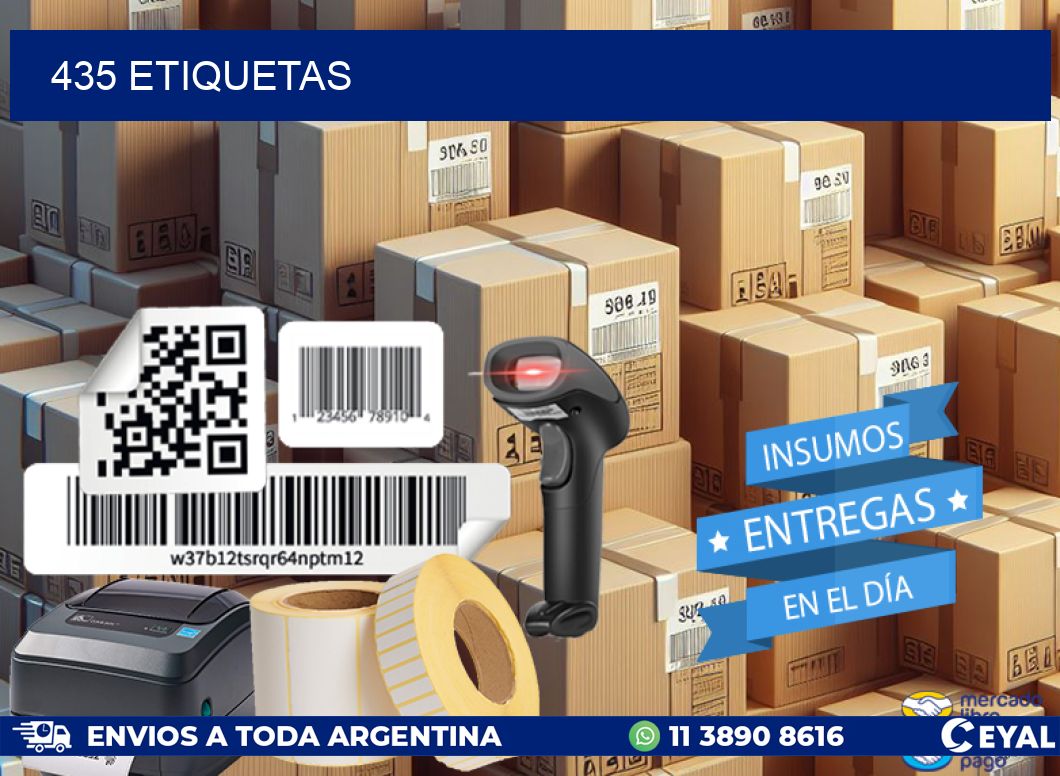 435 ETIQUETAS