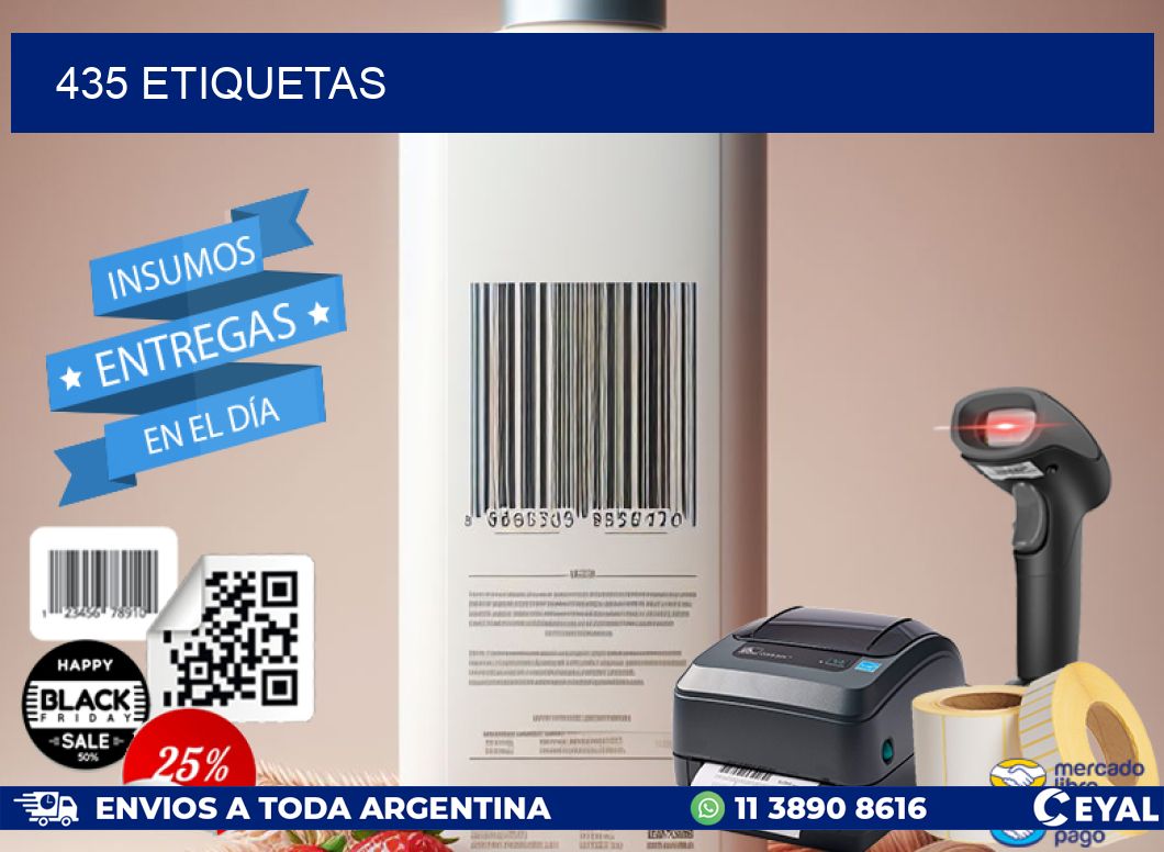 435 ETIQUETAS