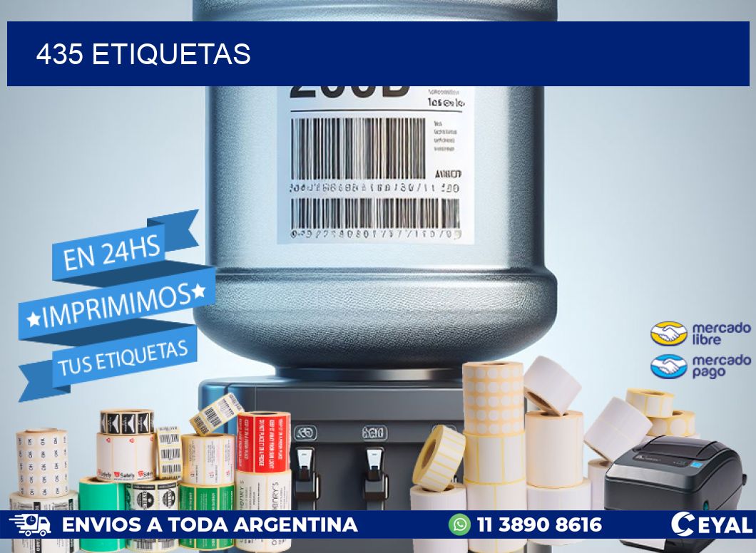 435 ETIQUETAS