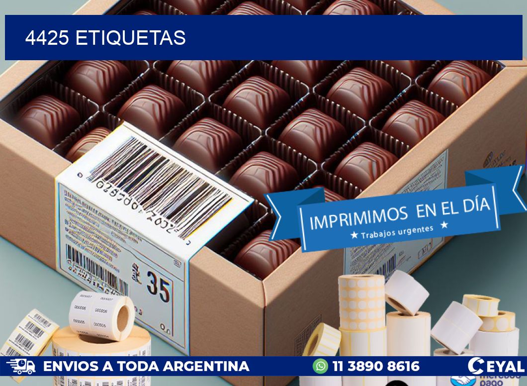 4425 ETIQUETAS