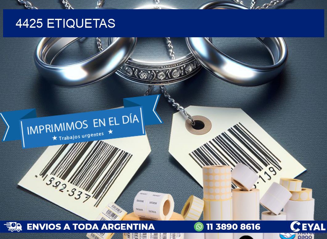 4425 ETIQUETAS