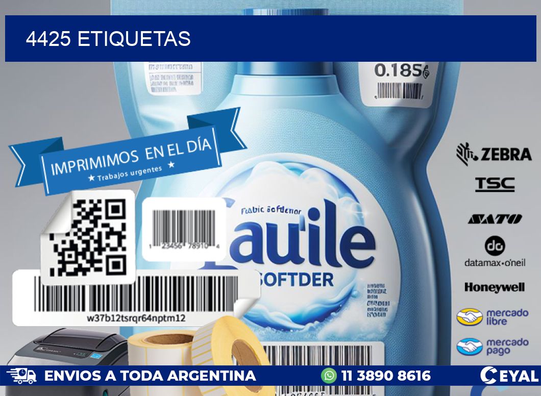 4425 ETIQUETAS