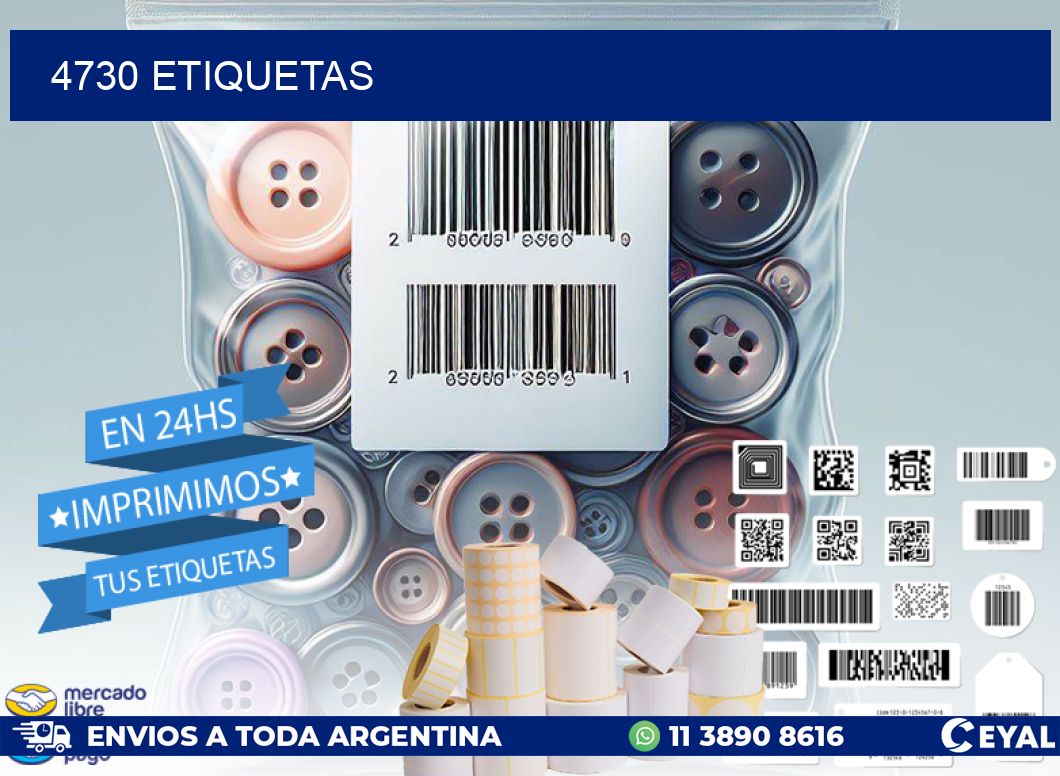 4730 ETIQUETAS