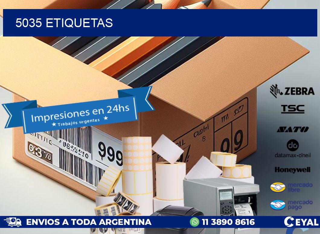 5035 ETIQUETAS
