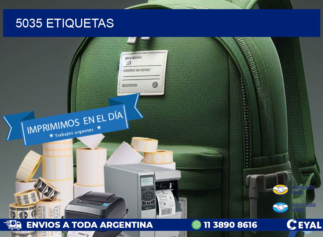 5035 ETIQUETAS