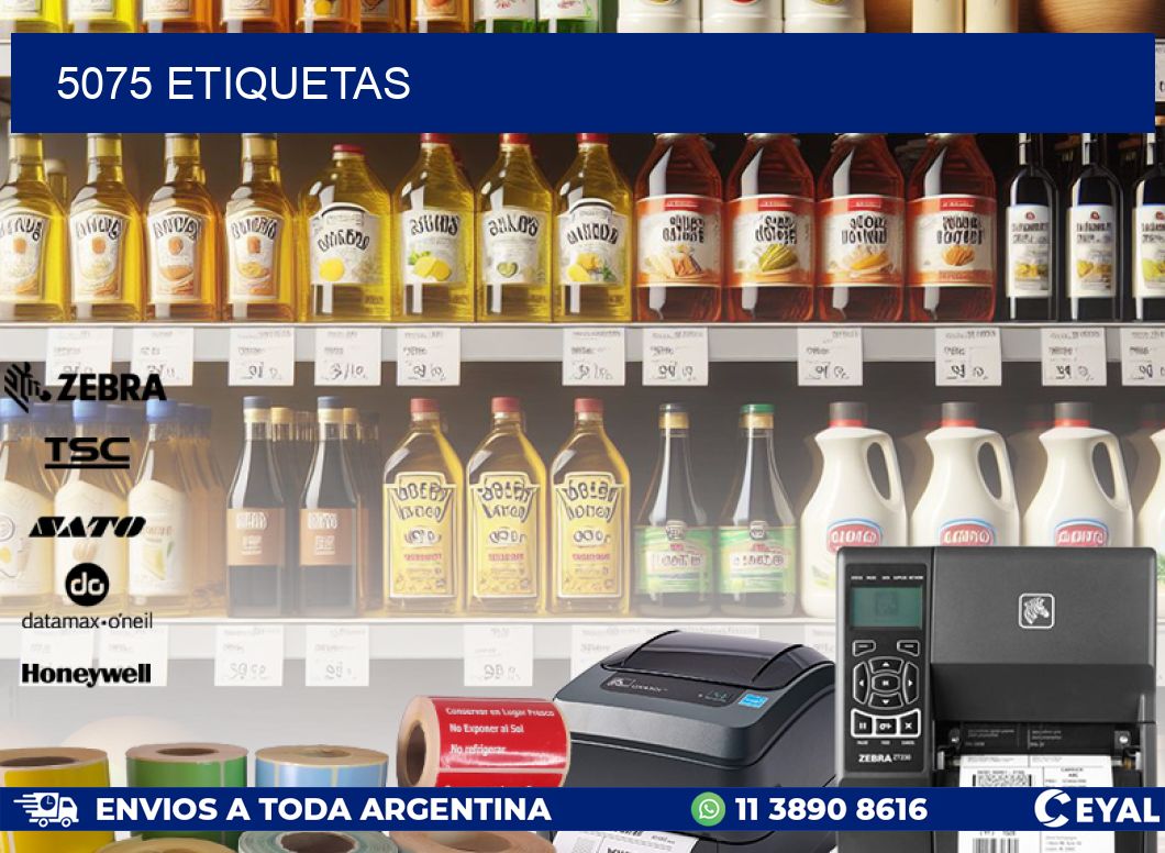 5075 ETIQUETAS