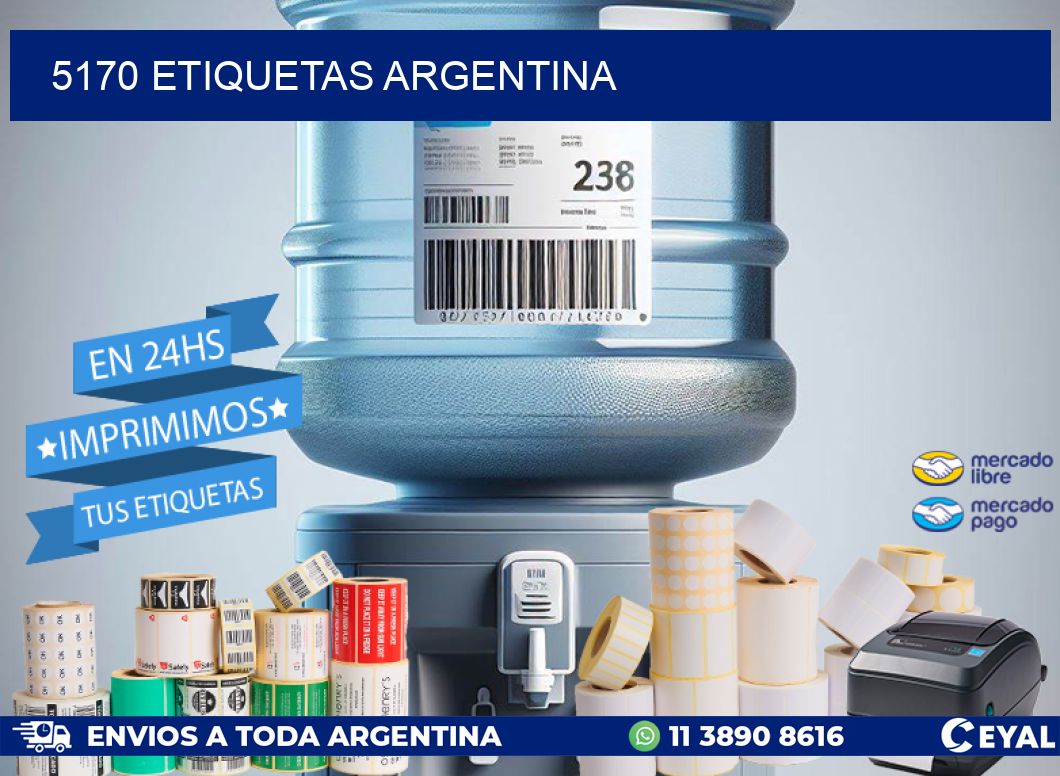 5170 ETIQUETAS ARGENTINA