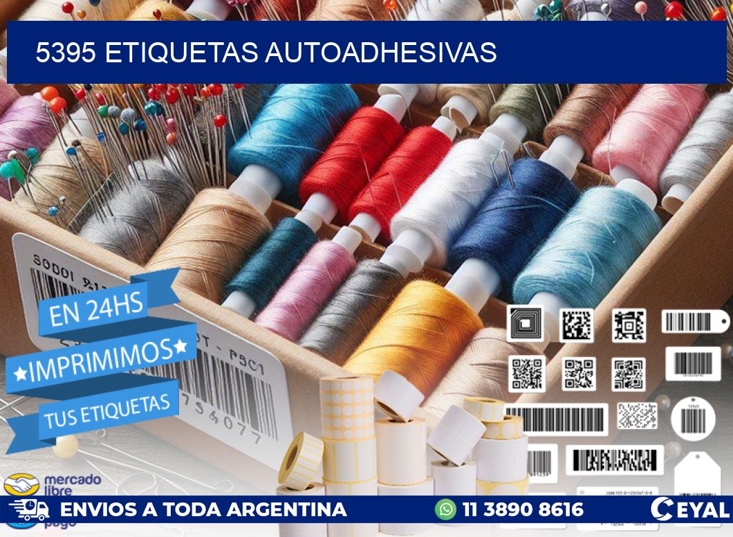5395 ETIQUETAS AUTOADHESIVAS