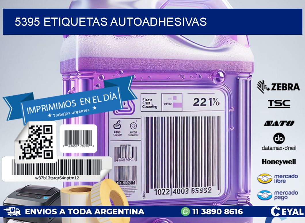 5395 ETIQUETAS AUTOADHESIVAS