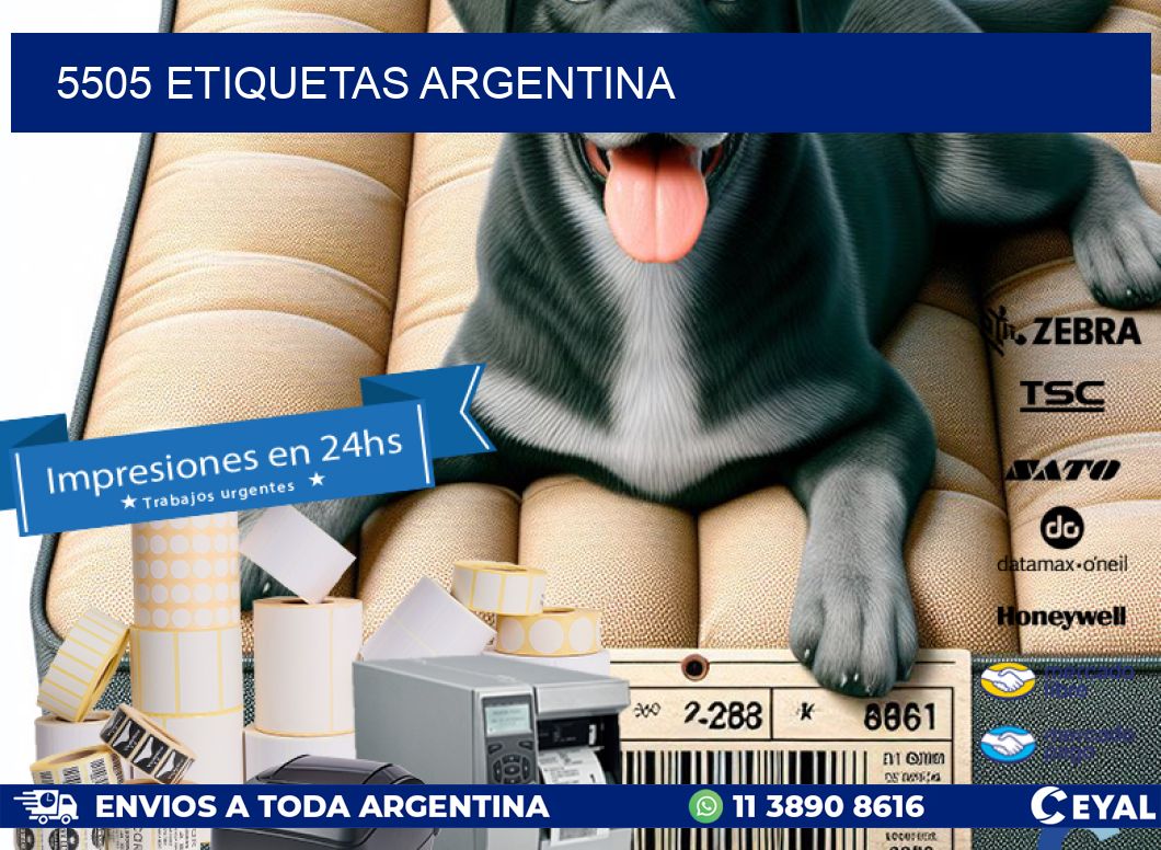 5505 ETIQUETAS ARGENTINA